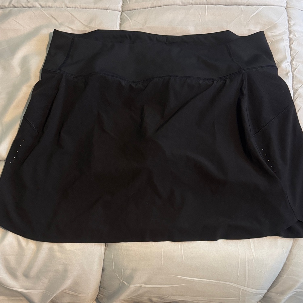 Athleta Black Mini Skort
